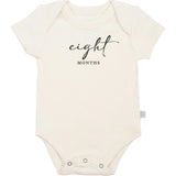 graphic bodysuit | eight months milestone charcoal