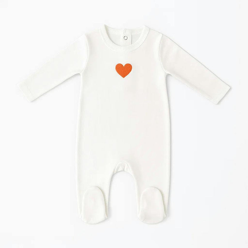 Baby Embroidery Footie