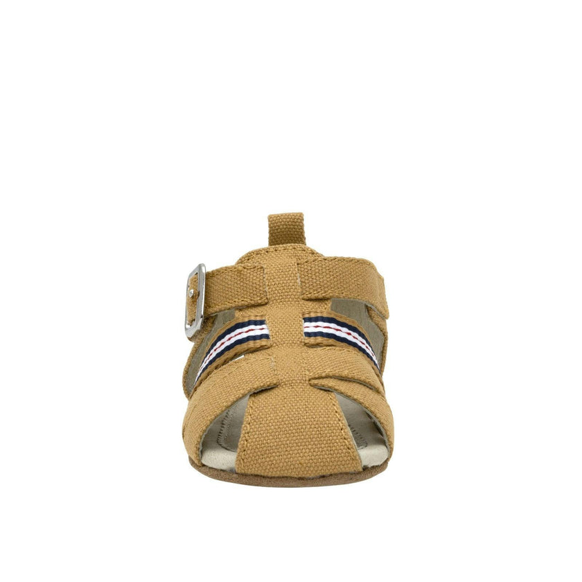 Stuart Suntan Canvas Sandal