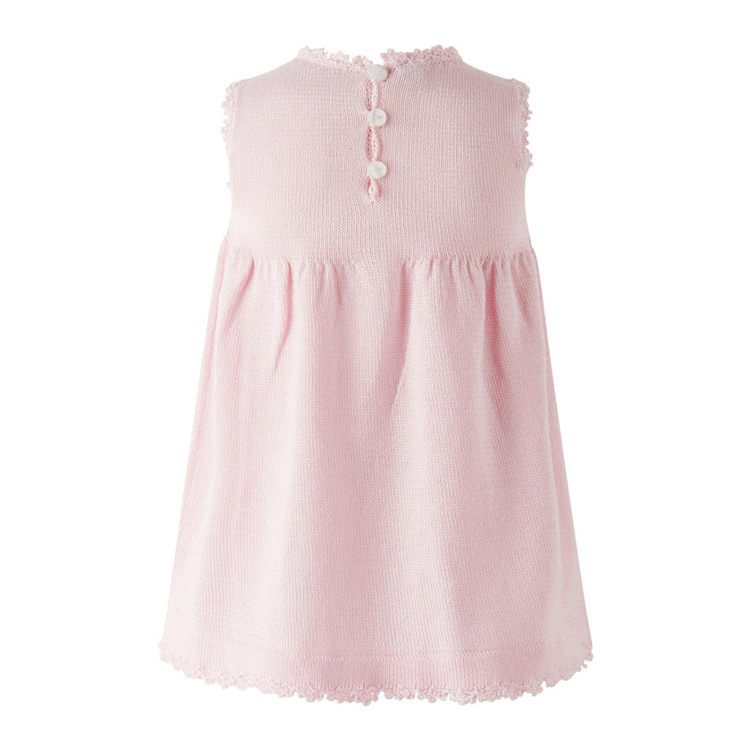 Pima Rose Embroidered Dress and Bloomers