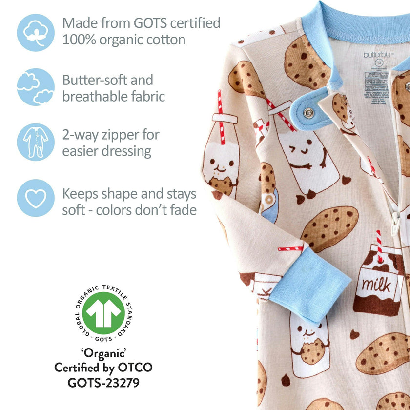 CRUZ Snug Fit Footed Sleeper