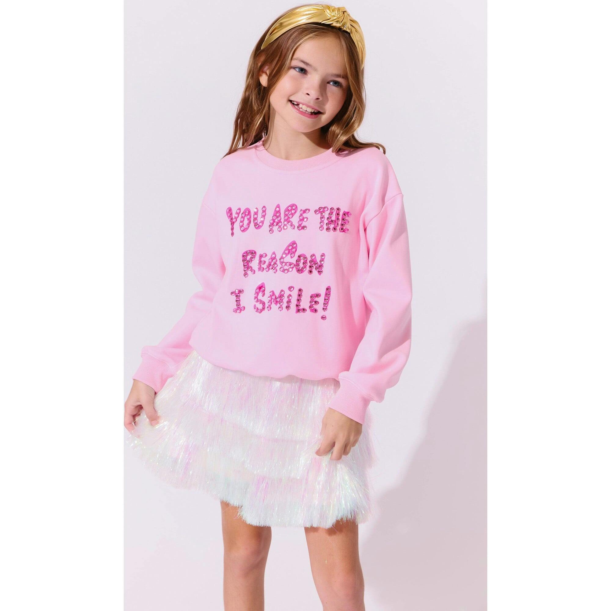 You are the reason I smile Sweatshirt