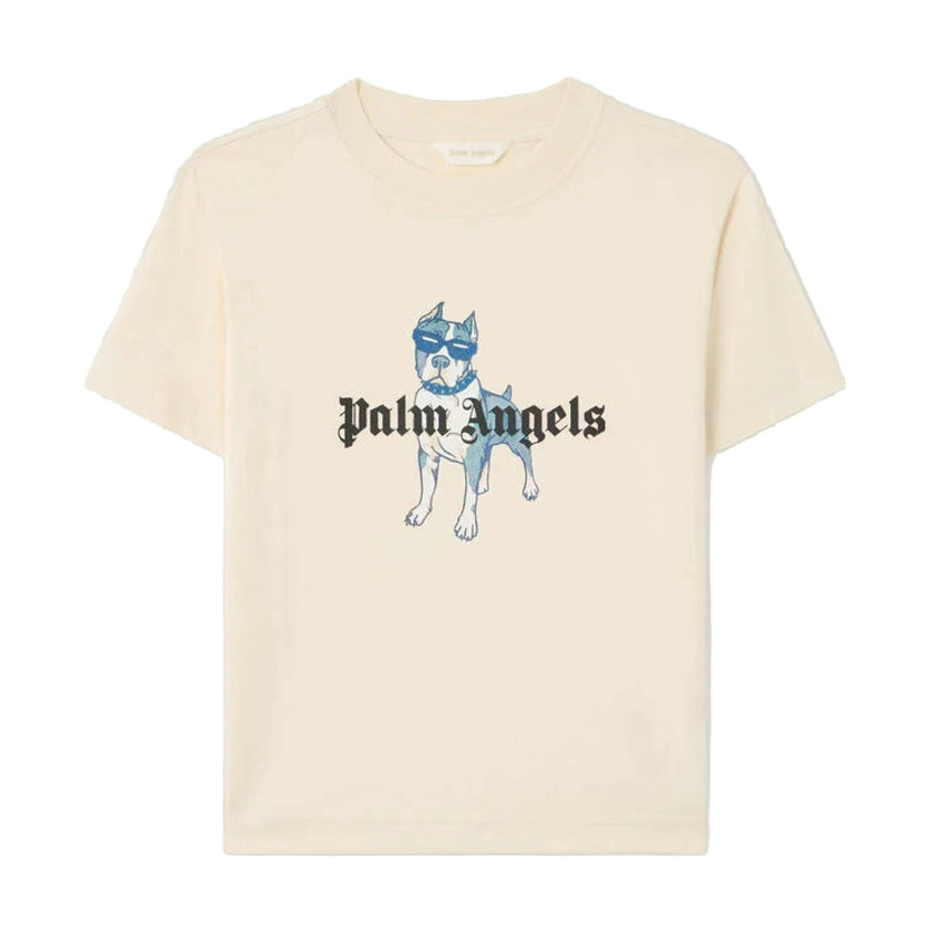 Off White Dog Graphic T-Shirt