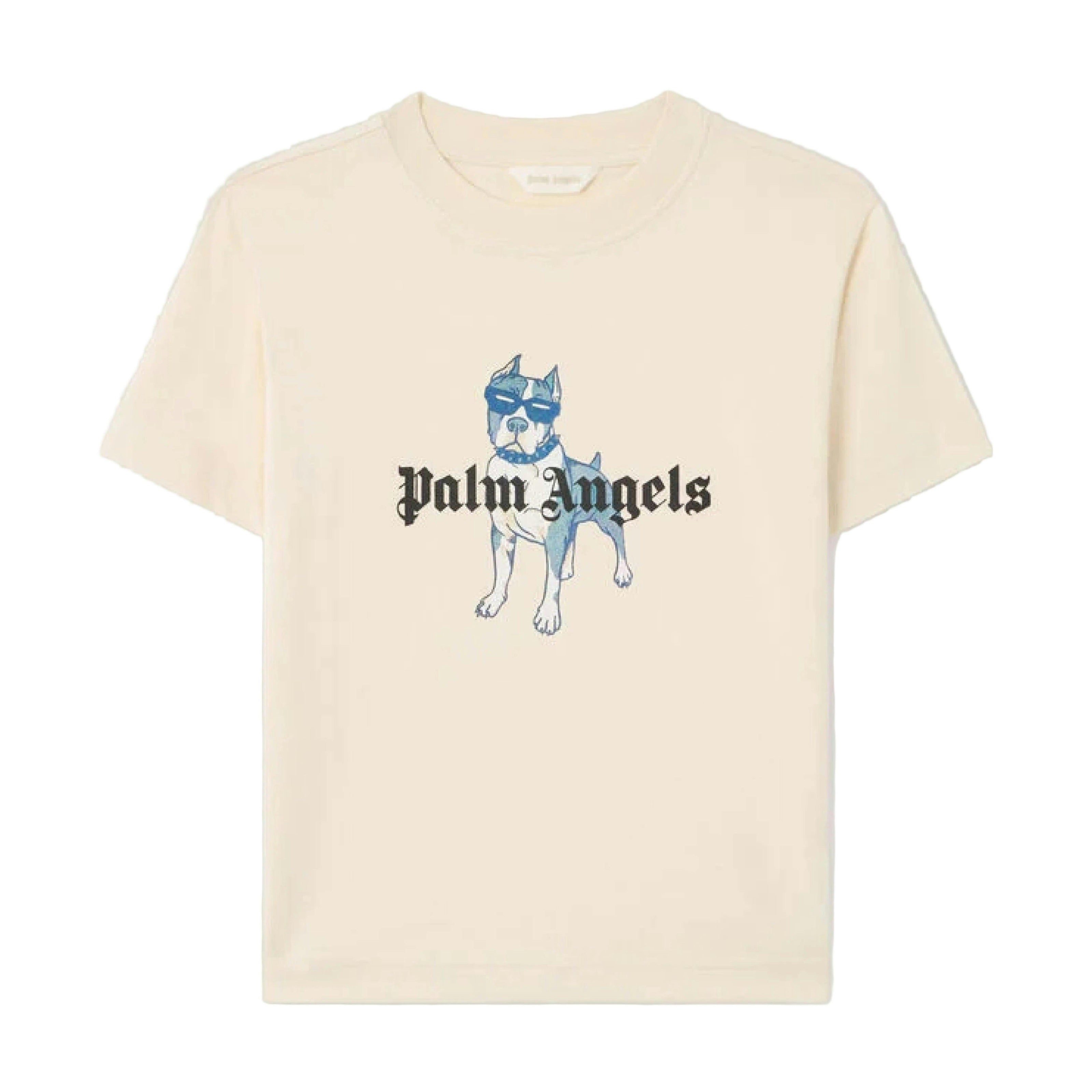 Off White Dog Graphic T-Shirt