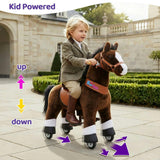 Model U® Horse Ride-On Toy Age 4–7 – Chocolate