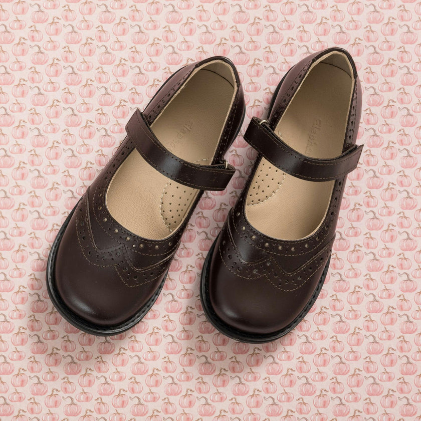 Scholar Spectator Mary Jane | Brown Leather