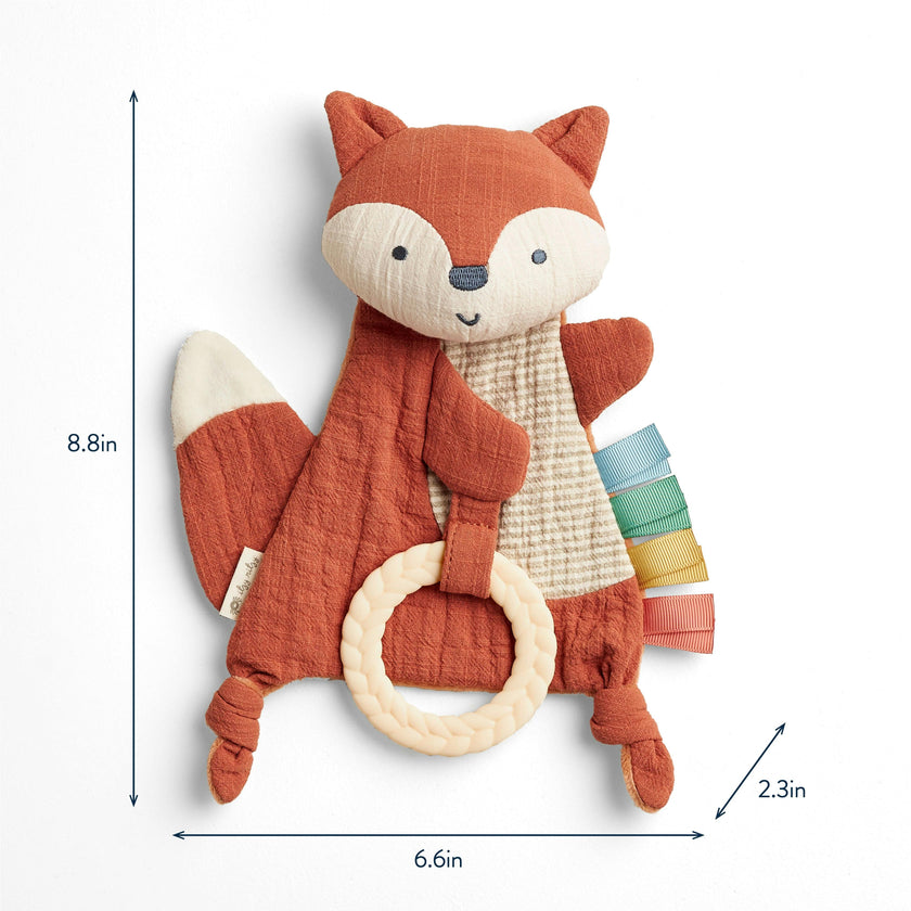Bitzy Crinkle™ Sensory Crinkle Pal Fox