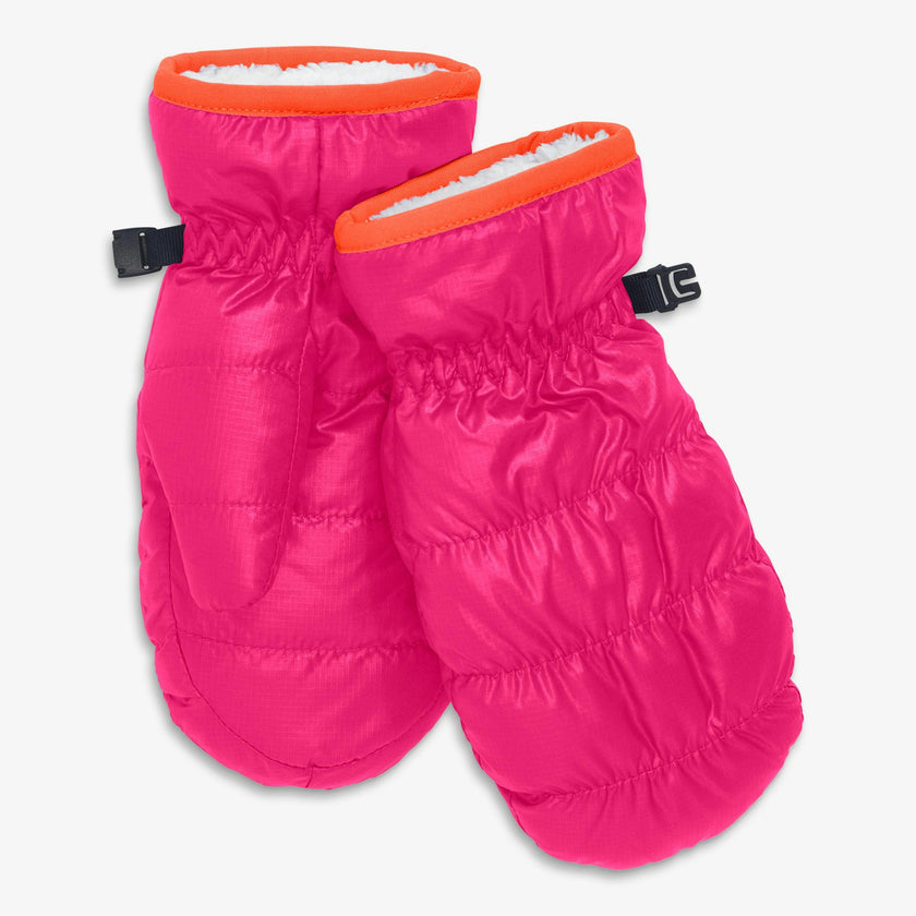 Kids puffer mittens