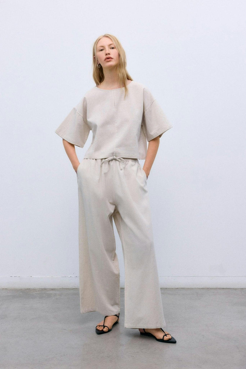 Melissa Woman Blouse Sand Vigore
