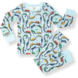 Print Long Sleeve Pajamas