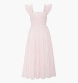 The Ellie Nap Dress - Pink Variegated Stripe