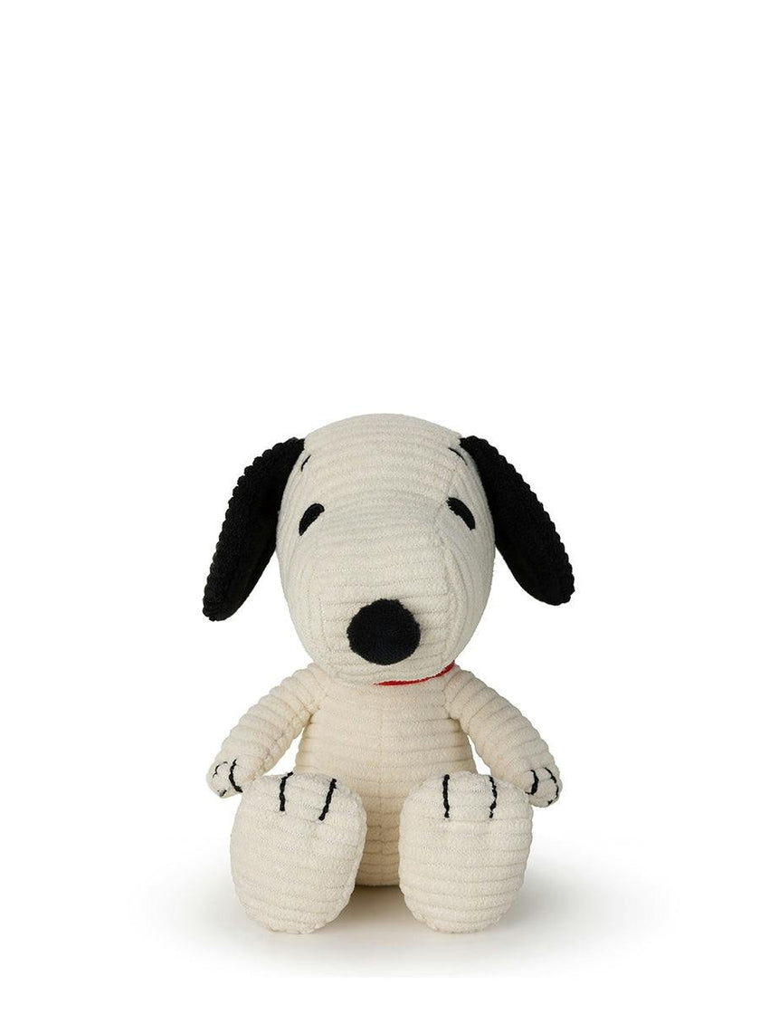 Snoopy Corduroy Cream in display - 5"