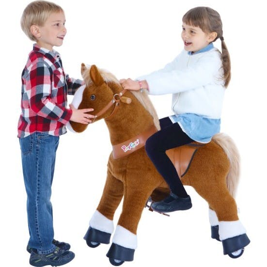 Model U® Horse Ride-On Toy Age 3–4 – Brown