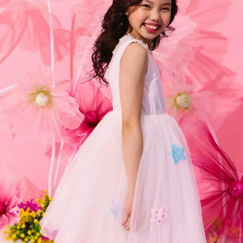 Princess Rainbow Stars Dress