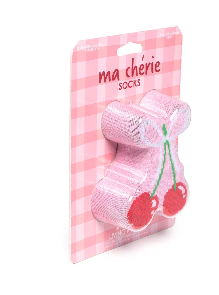 Cherry Kids 3D Socks