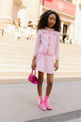 Gingham Gem Sweater Set