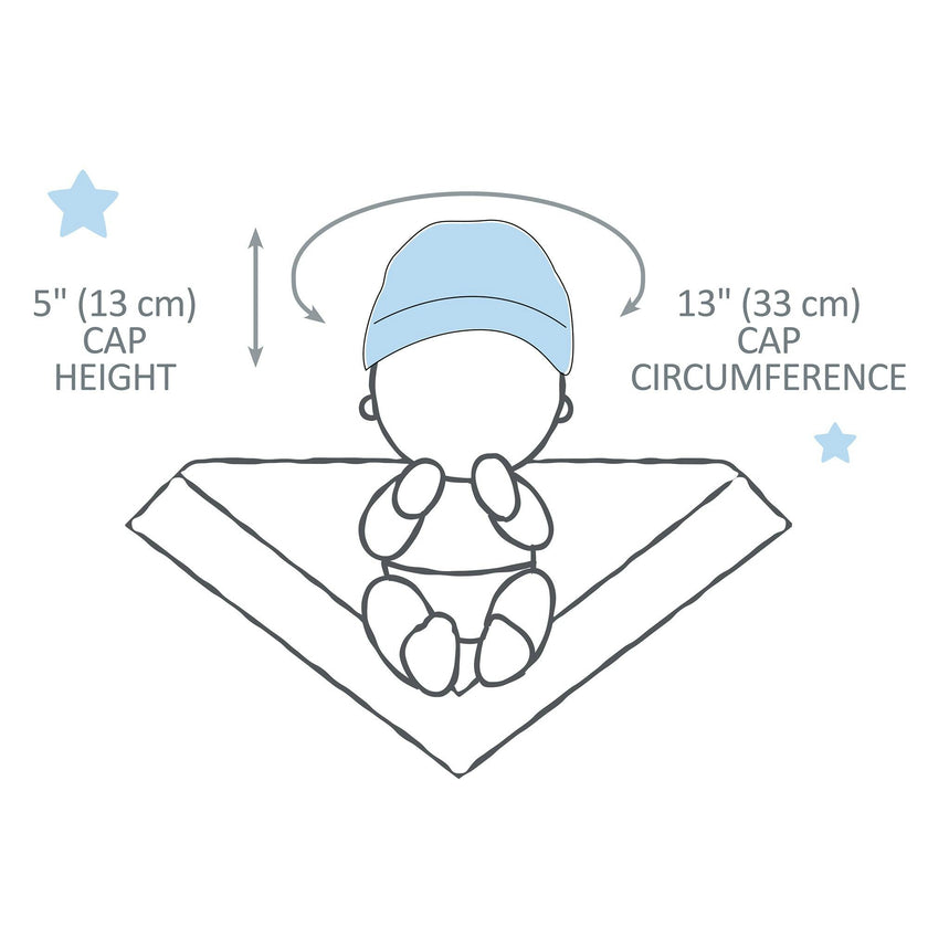 CHARLIE 5-Pack Baby Hats