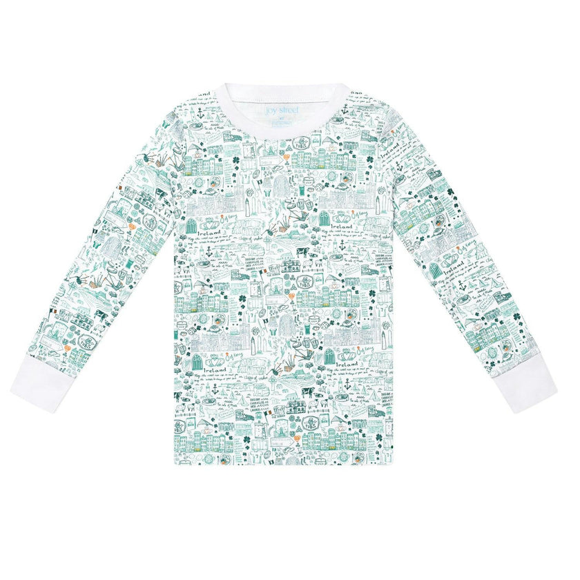 Ireland Two Piece Kids Pajamas