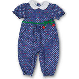 Polka Dot Cherry Printed Knit Longall