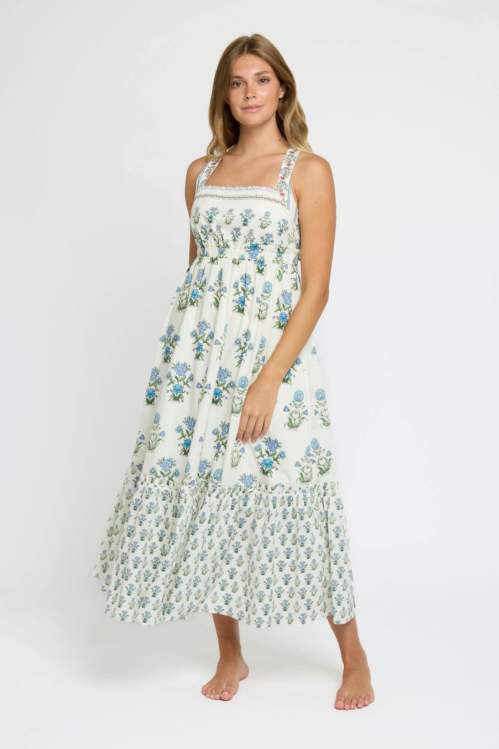 Bettye Maxi Dress in Party on Prairie