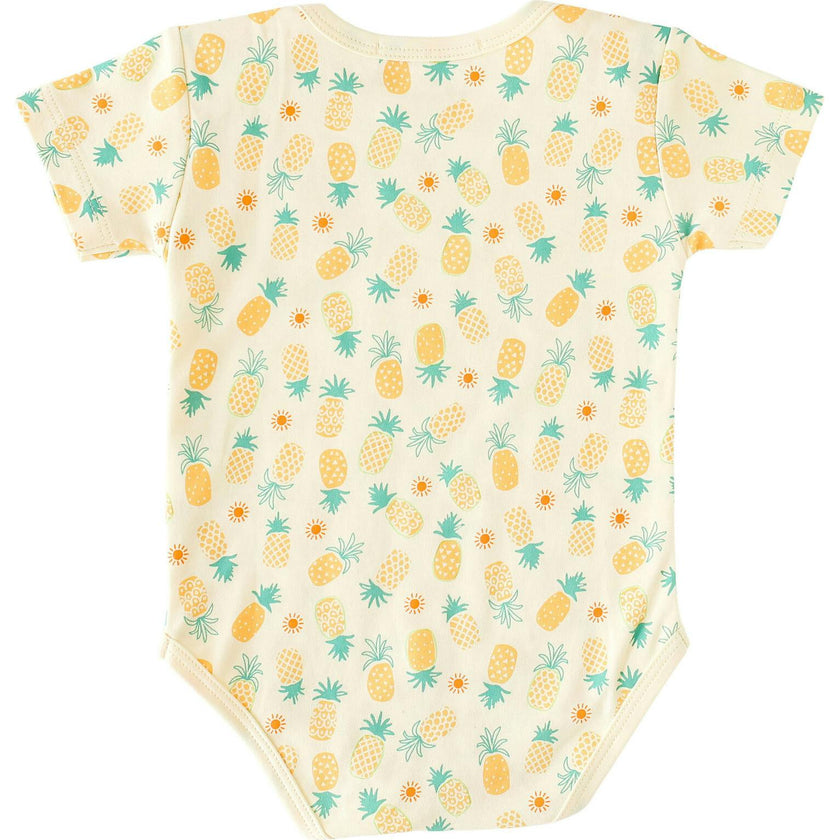 Pineapple Print Onesie