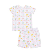 Spring Blooms Bow Trellis - Loungewear Short Set