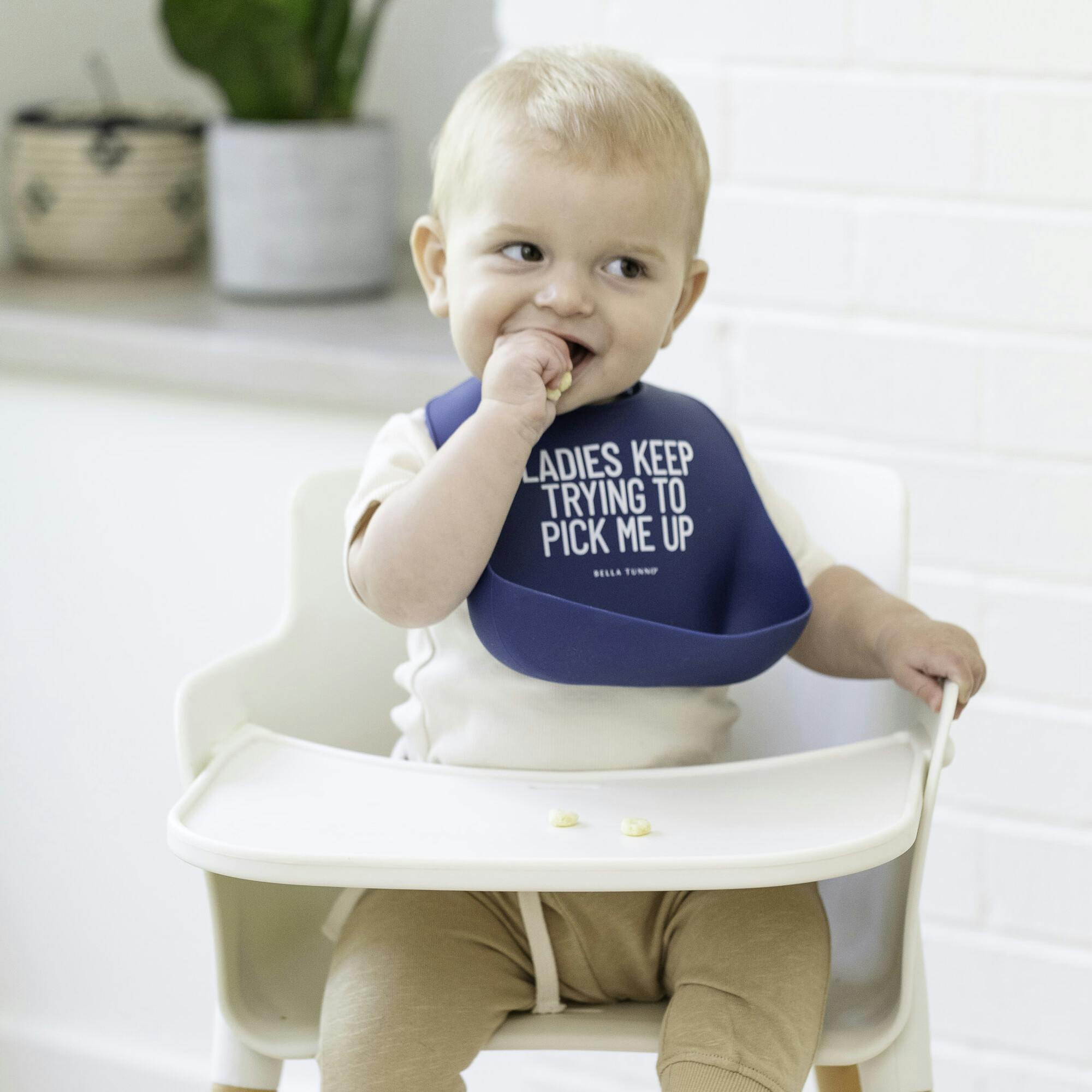 Ladies Pick Me Up Wonder Adjustable Silicon Bib