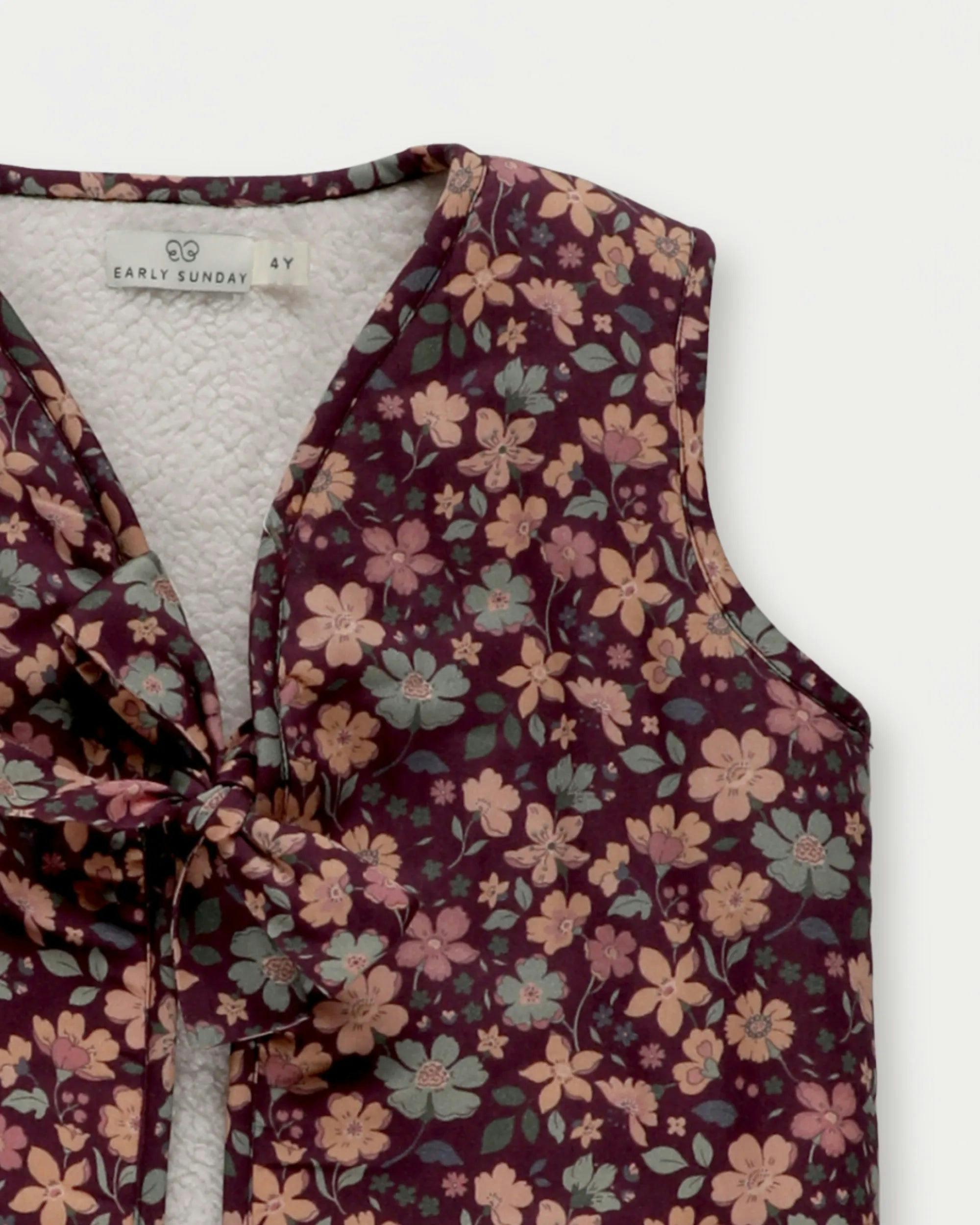 Lou Vest Jacket - Plum