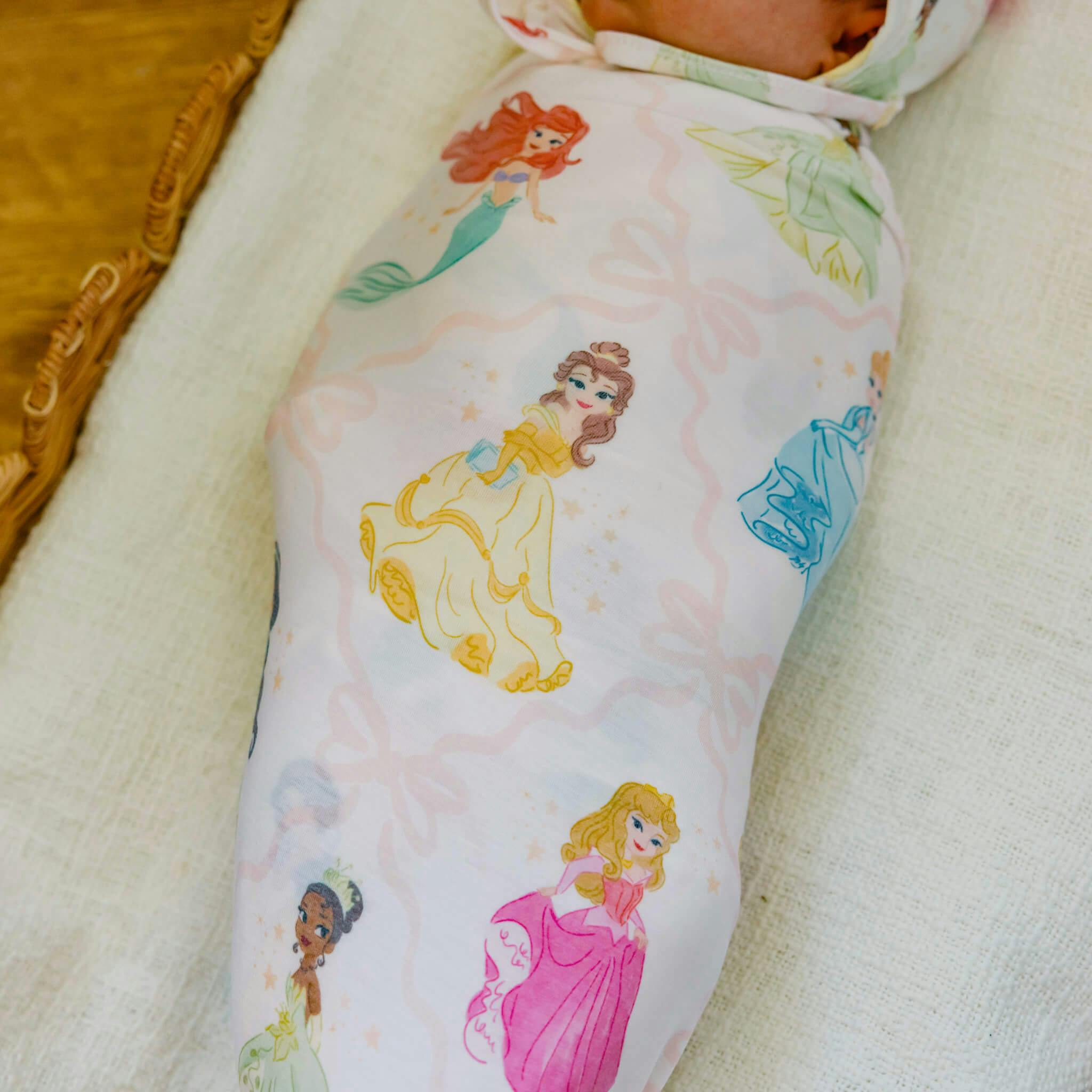 Knit Swaddle Blanket - Disney Princess