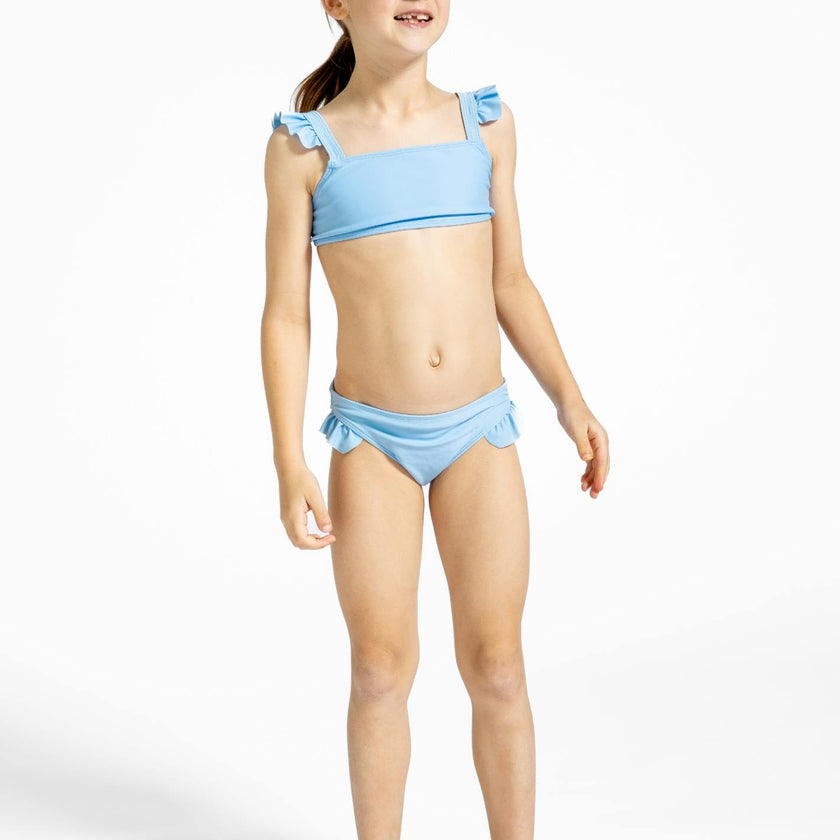 girls peri blue tie back bikini