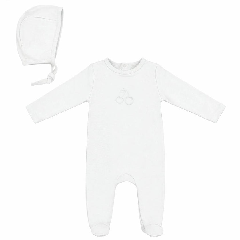 Embossed Cherry Onesie