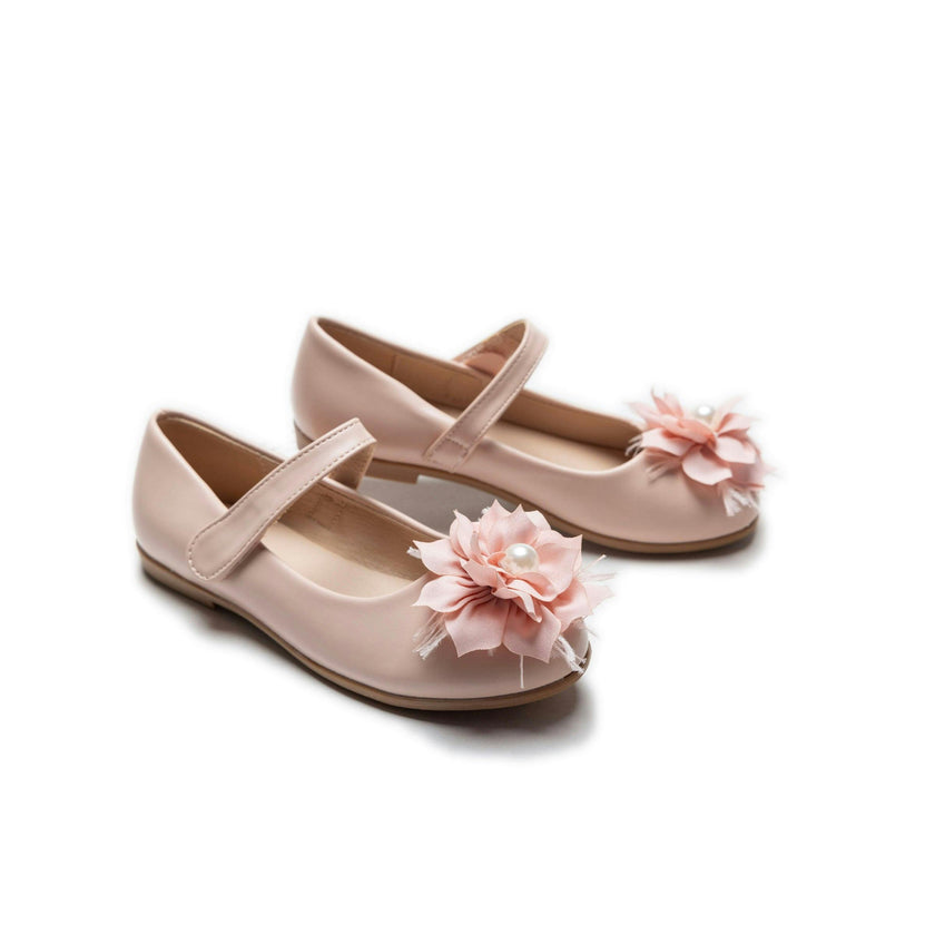 Pink Dahlia Flower Flats