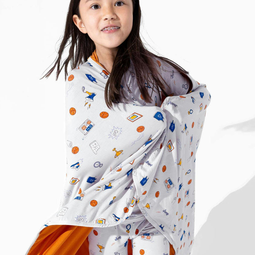 All Star Basketball Bamboo Blanket