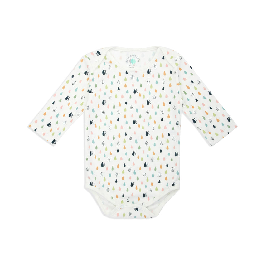 Tiny Drops Long sleeve bodysuit