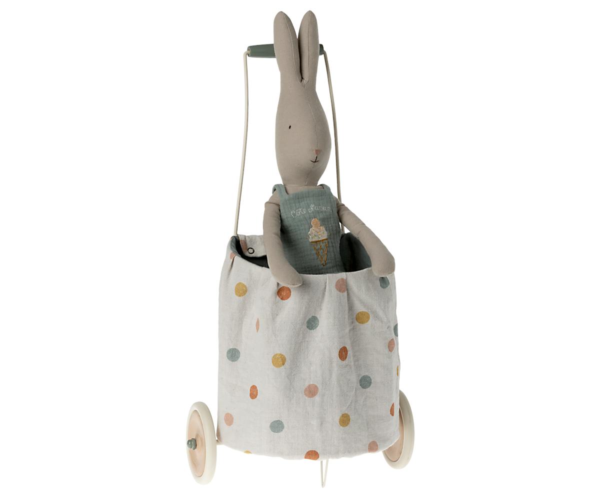 Trolley, Multi dots - Blue
