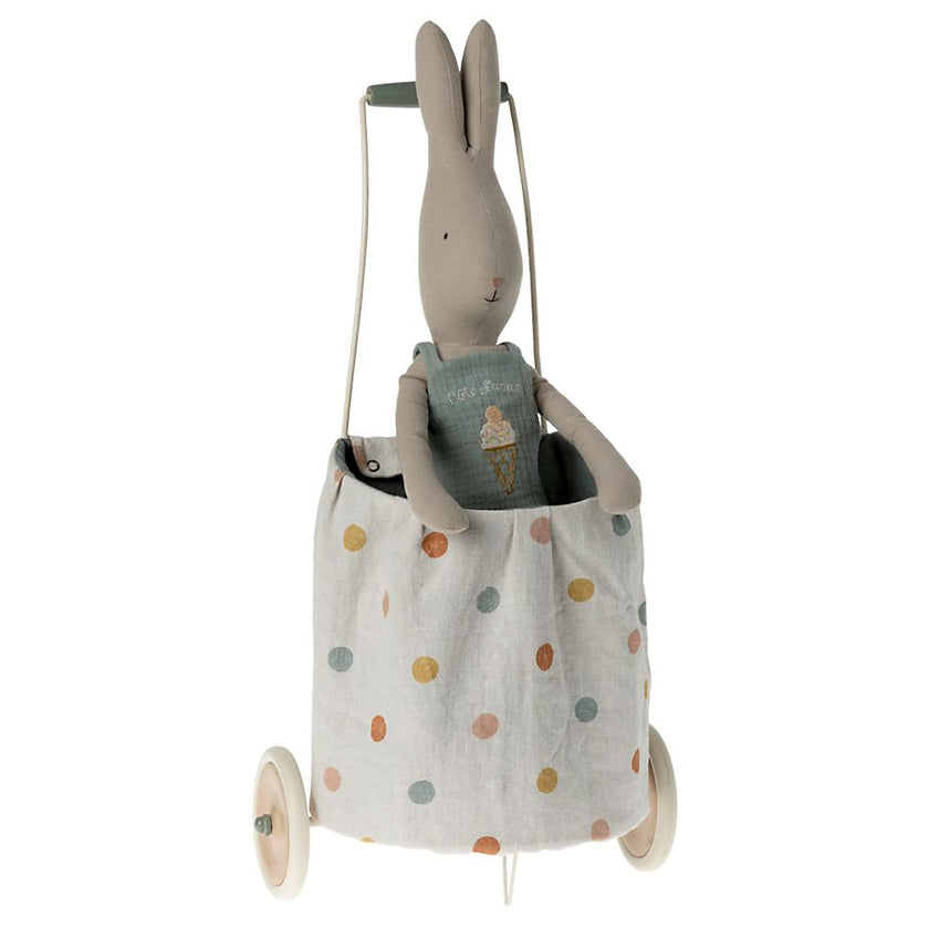Trolley, Multi dots - Blue