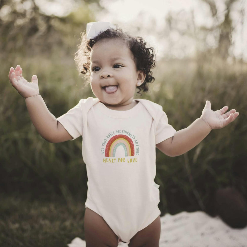 graphic bodysuit | kindness