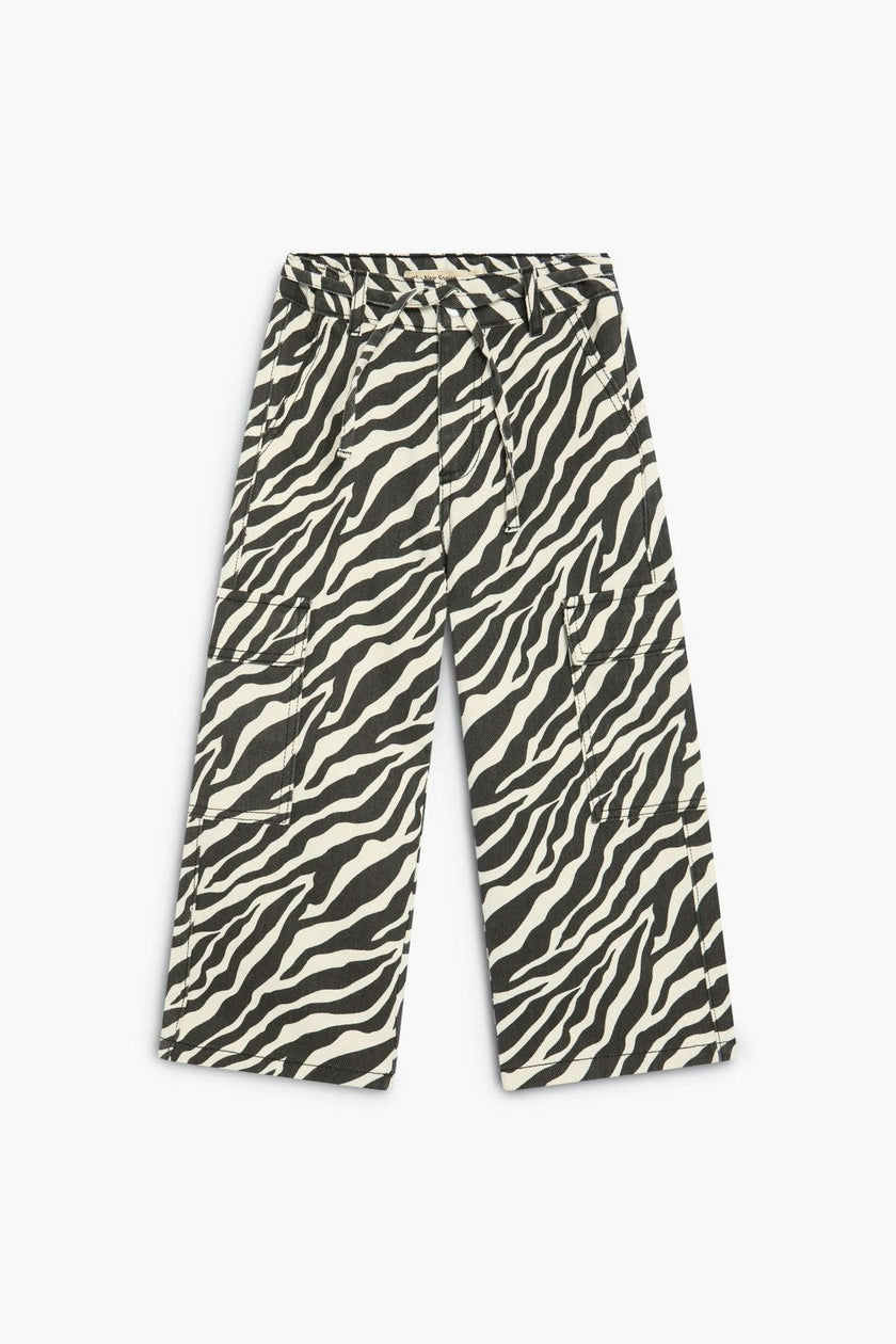Dakota Trouser Zebra Print