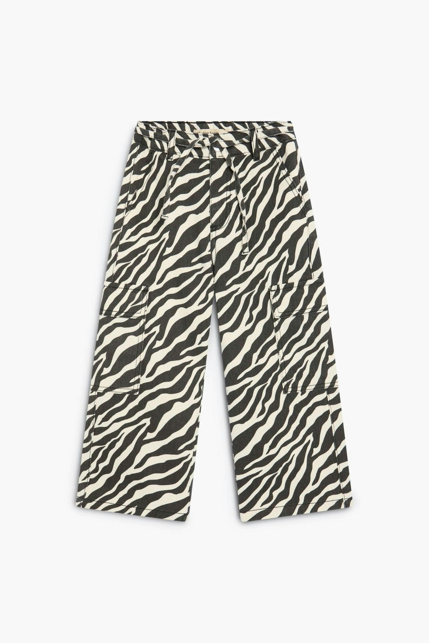 Dakota Trouser Zebra Print
