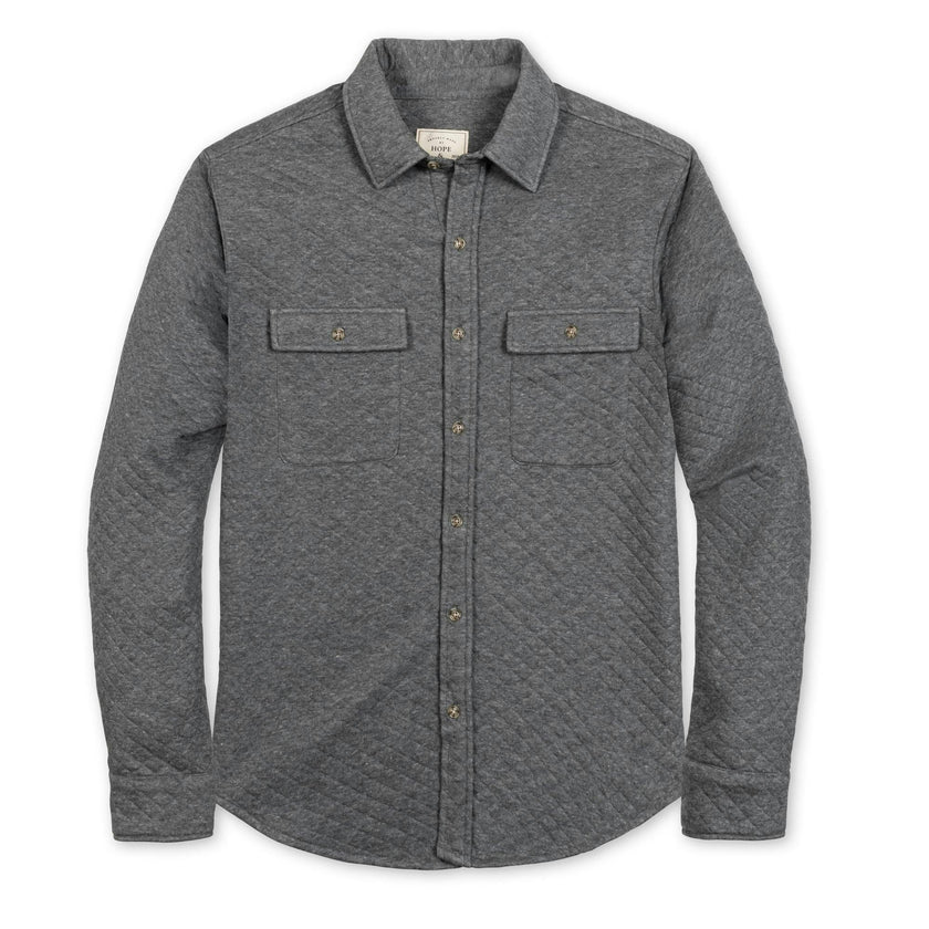 Quilted Shirt Jacket