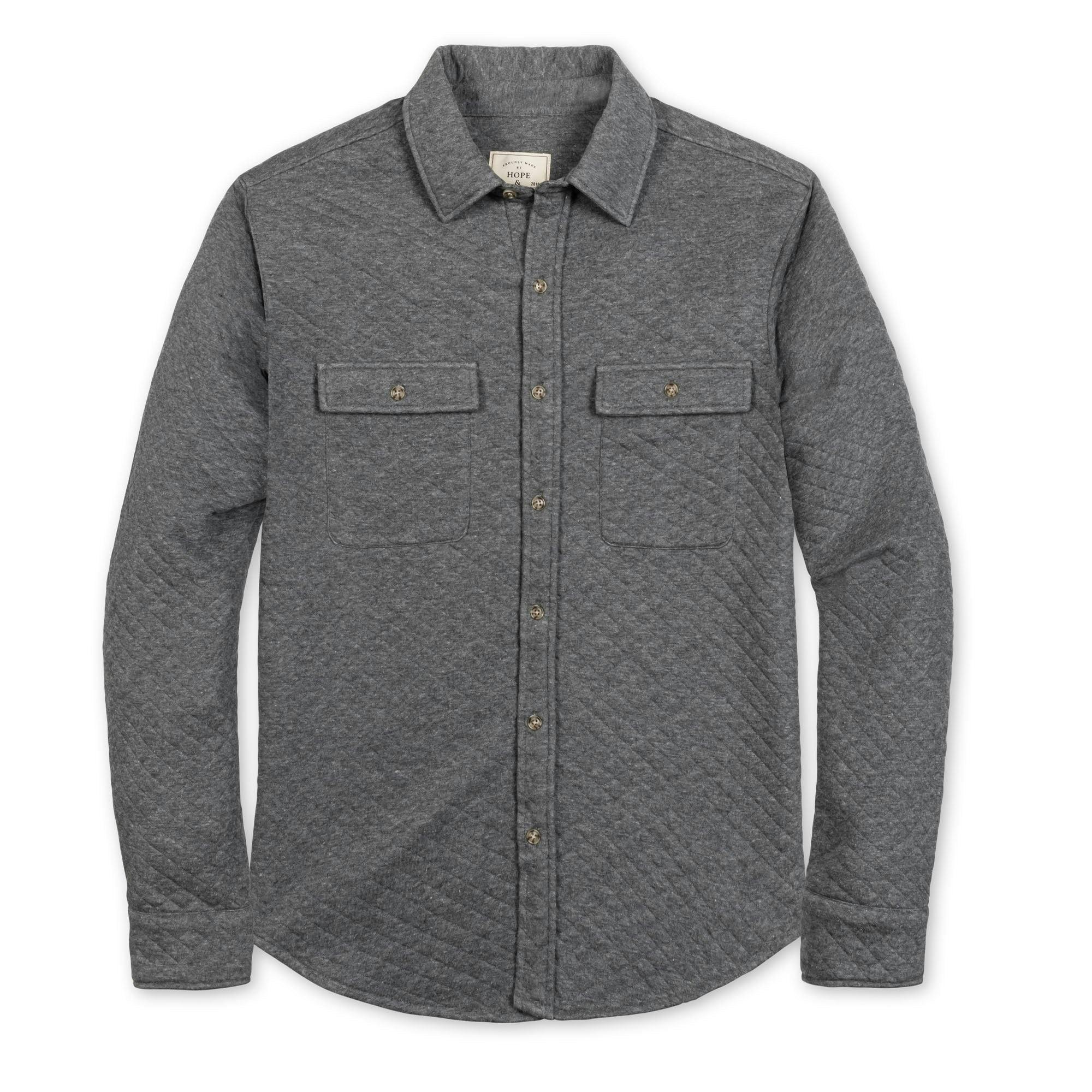 Quilted Shirt Jacket
