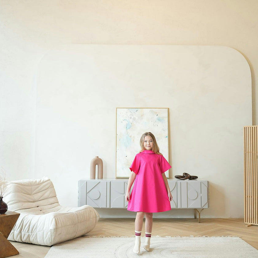 Mae Dress, Pink