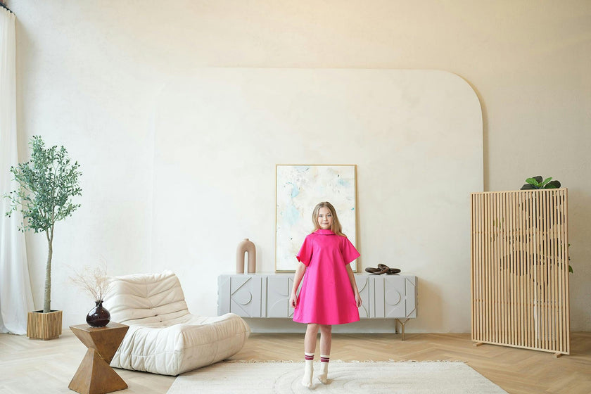 Mae Dress, Pink