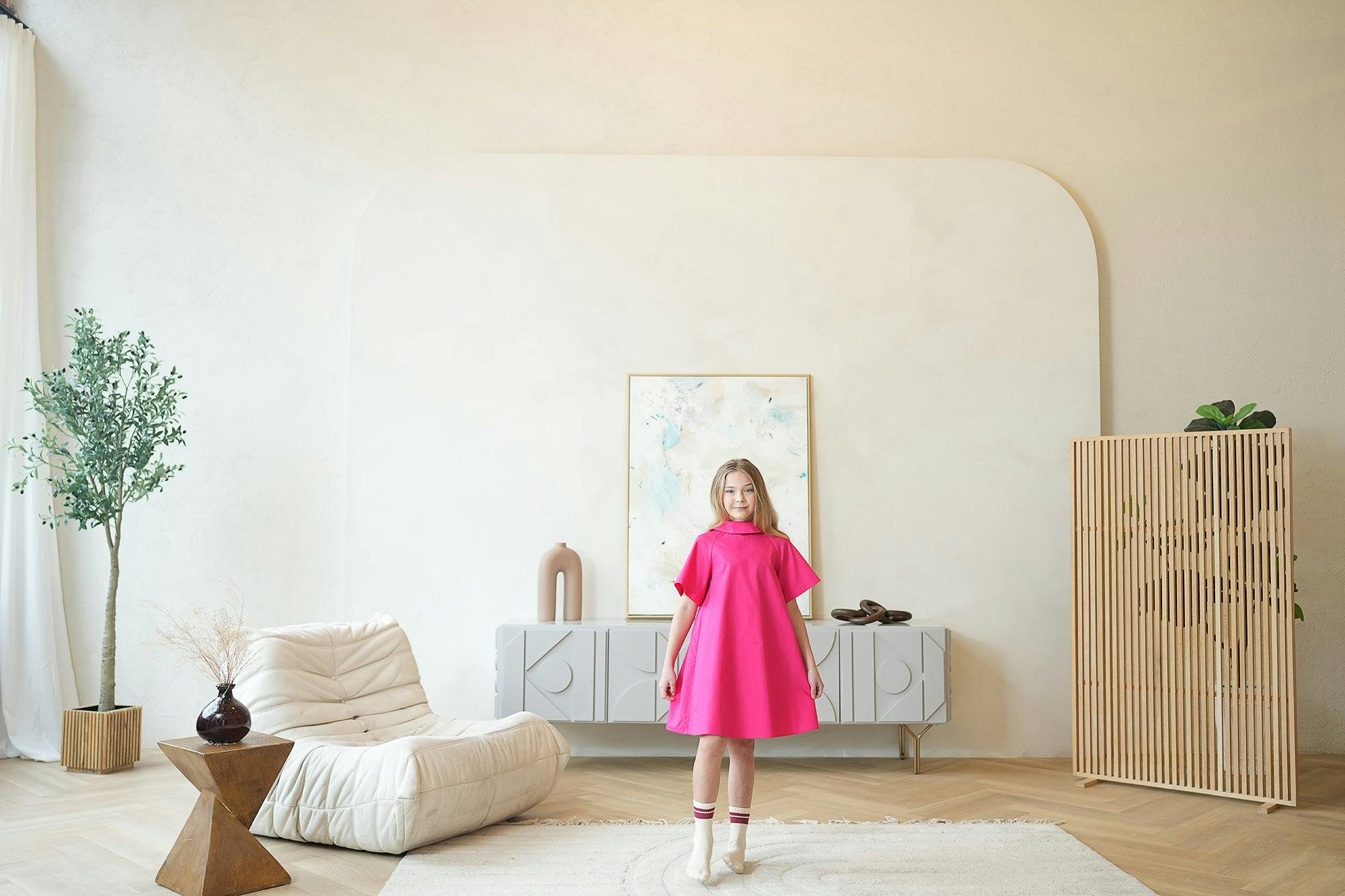 Mae Dress, Pink