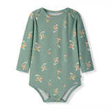 Swimming Koi Cotton Stretch Long Sleeve One Piece