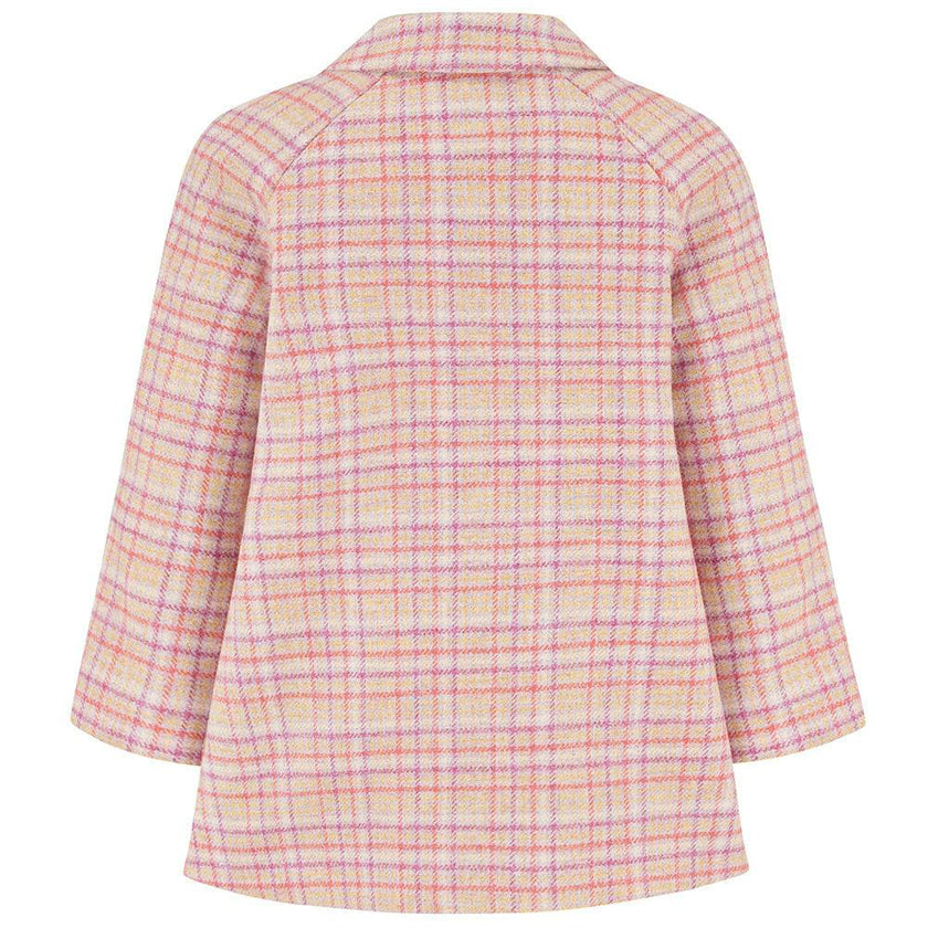 Islington Coat - Blossom Check