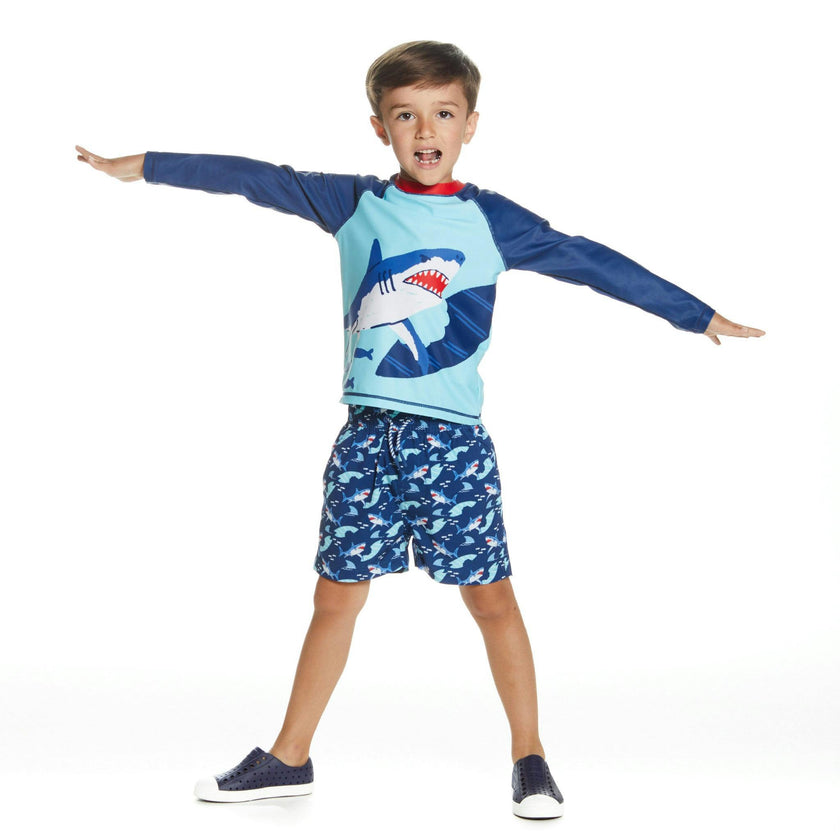 Raglan Rashguard and Boardshort Set