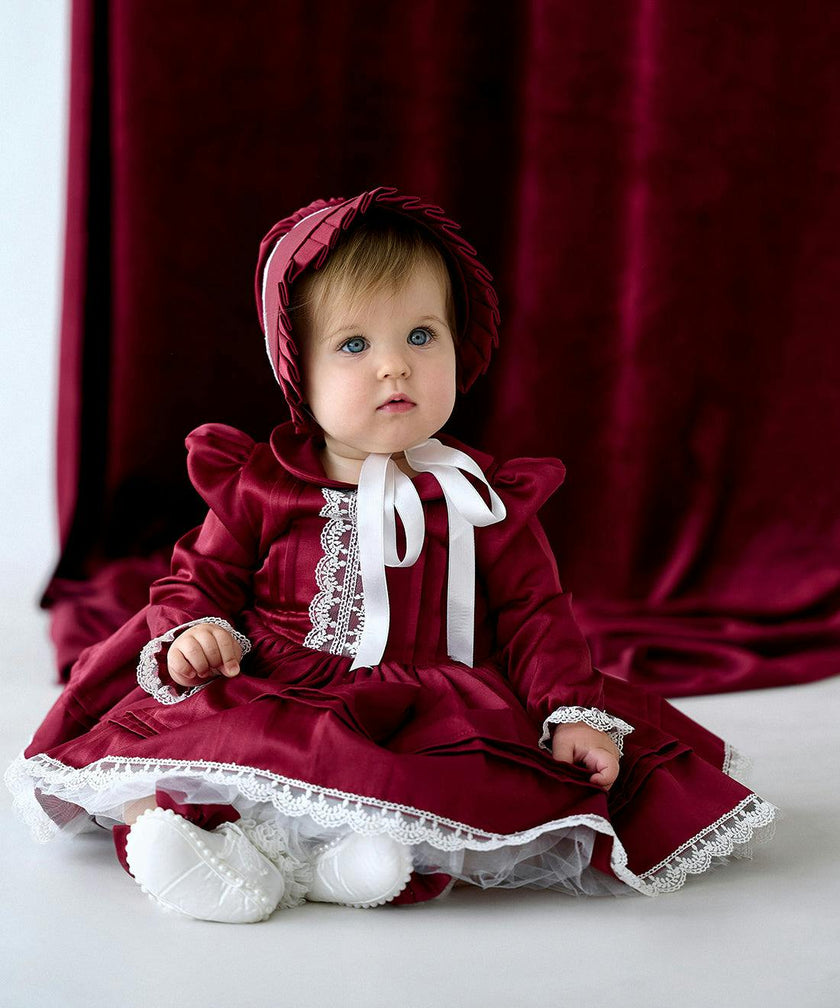 Hayya Baby Dress with hat and shoes
