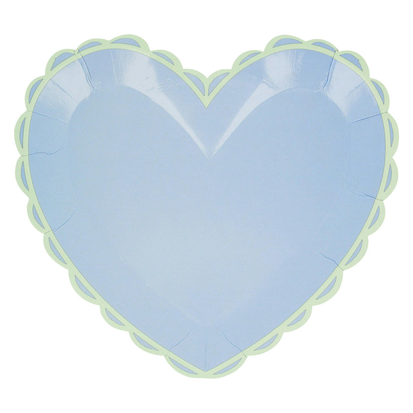 Pastel Heart Large Plates