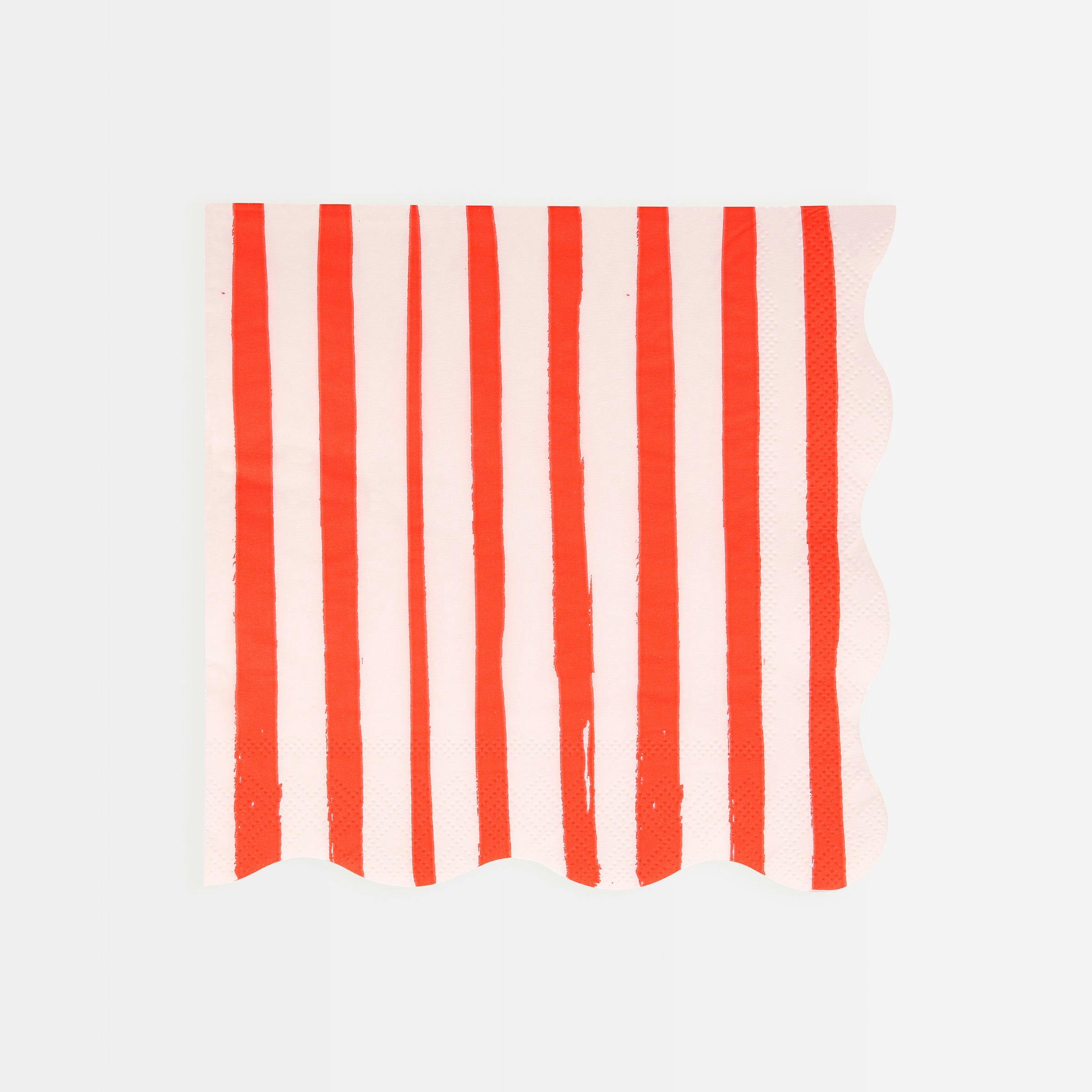 Mixed Stripe Large Napkins